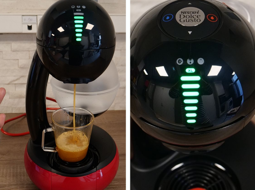Test Krups Nescafé Dolce Gusto Esperta : une cafetière déstructurée mais  sophistiquée - Les Numériques