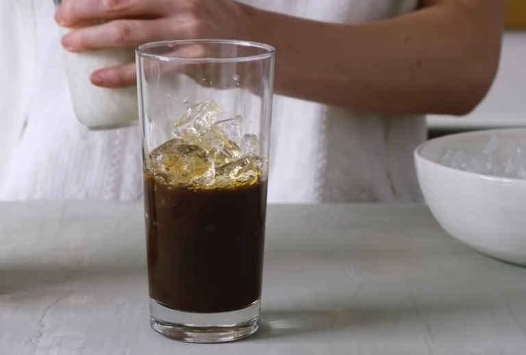 Café Latté Glacé - Faire À La Maison