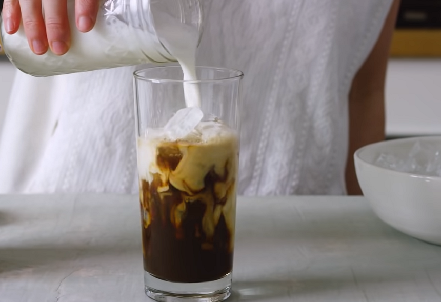 Café Latté Glacé - Faire À La Maison