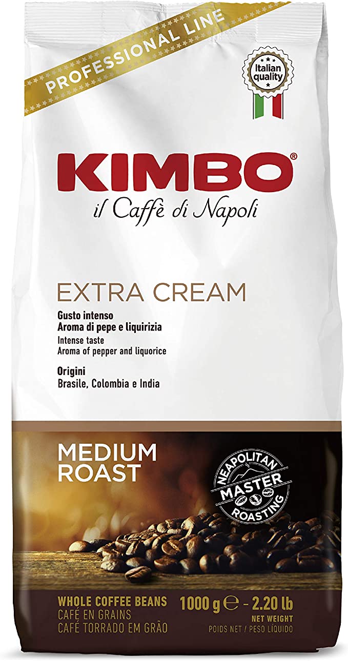 Kimbo Grains de Café Extra Cream
