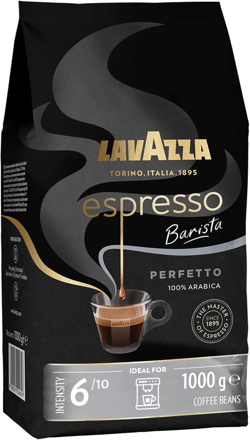 Lavazza Café en Grain Espresso Barista Perfetto, 100% Arabica