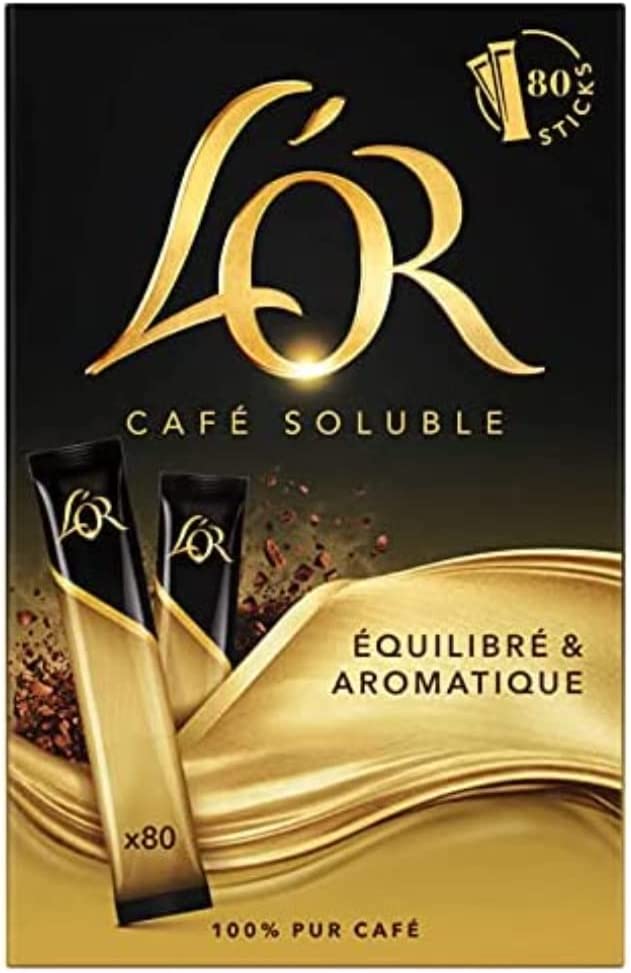 L'Or Café Soluble 80 Sticks Classique