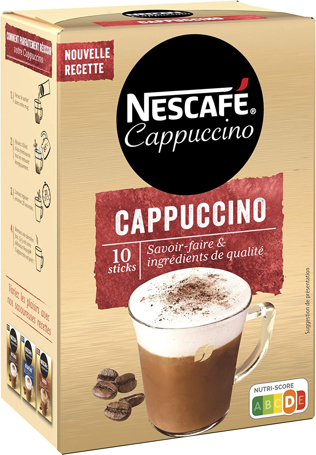 Nescafé Cappuccino, Café soluble