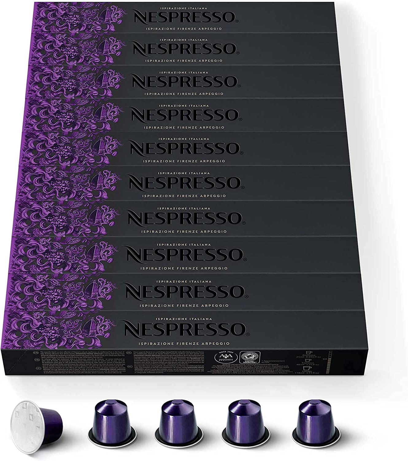 Nespresso Original – 100 Capsules Arpeggio