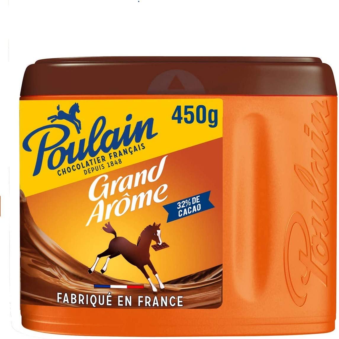 Poulain Chocolat en Poudre Grand Arôme Boîte 450 g