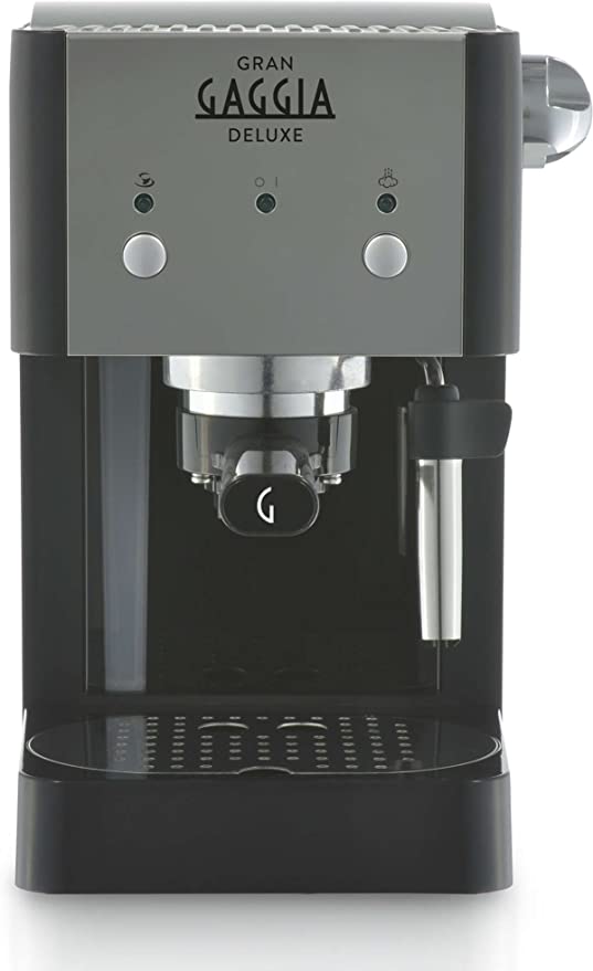 Gaggia GranGaggia Deluxe Black Machine à espresso manuelle